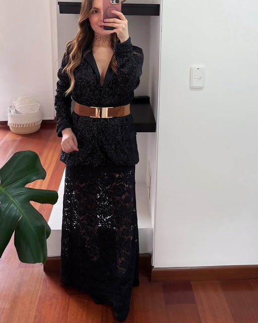 Falda Tatiana Negro