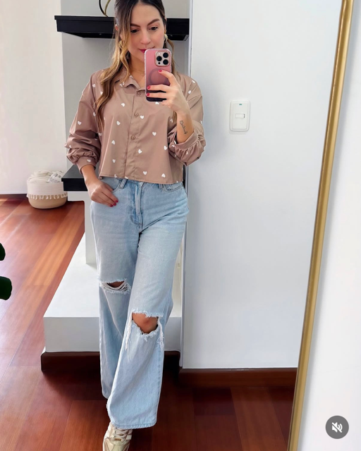 Blusa Love Avellana