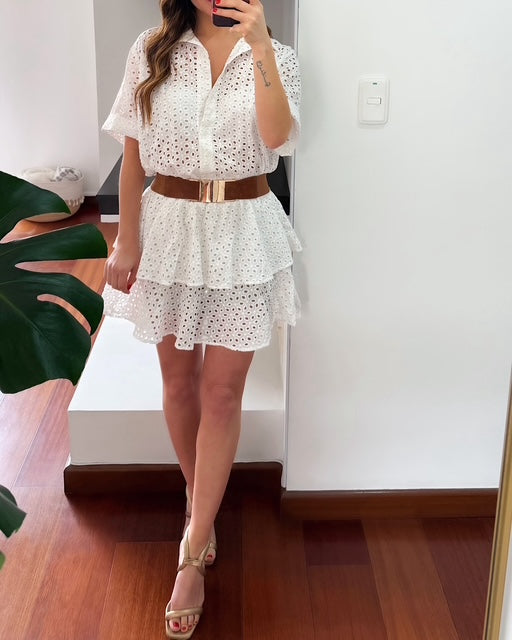 Vestido Gaby Blanco