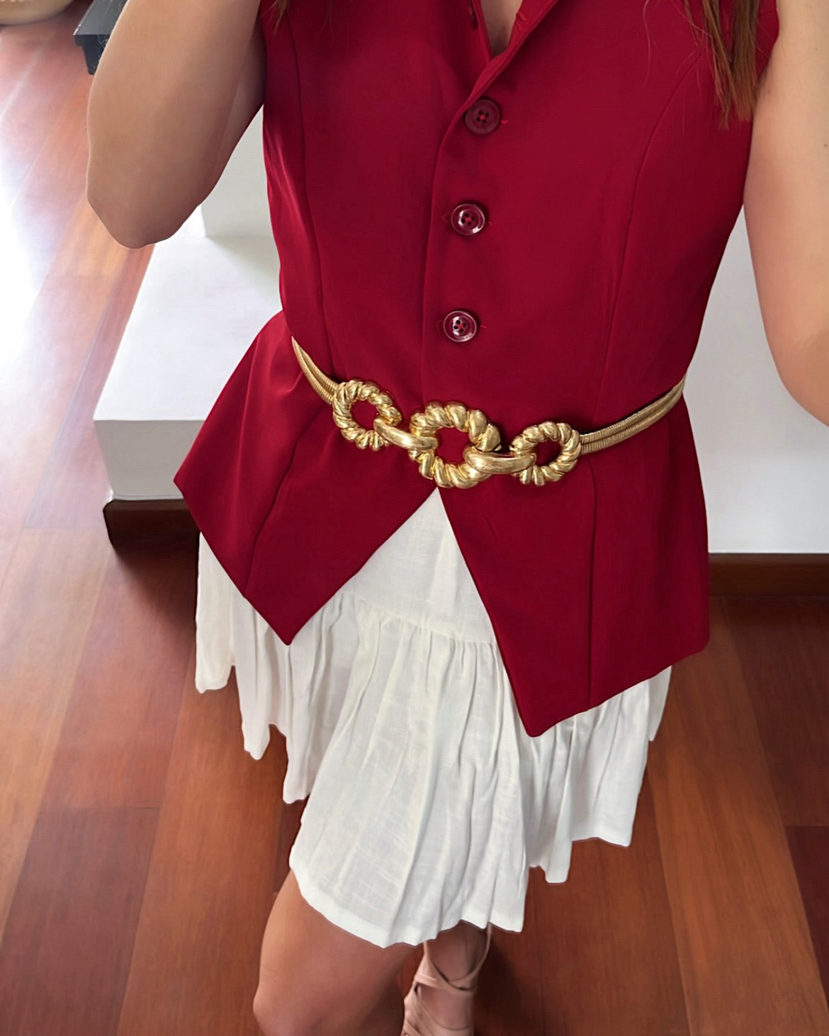 Falda Vane Marfil